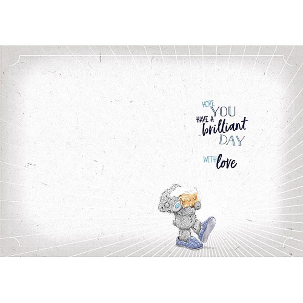Beer O'clock Me to You Bear Father's Day Card Extra Image 1